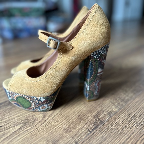 SZ 7.5 LUCKY BRAND NEECE PLATFORMS - Picture 8 of 10